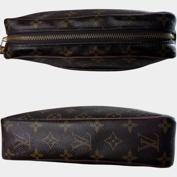 Authentic Vintag Louis Vuitton Compiegne Monogram Cosmetic Toiletry Bag/Pochette - Picture 7 of 13